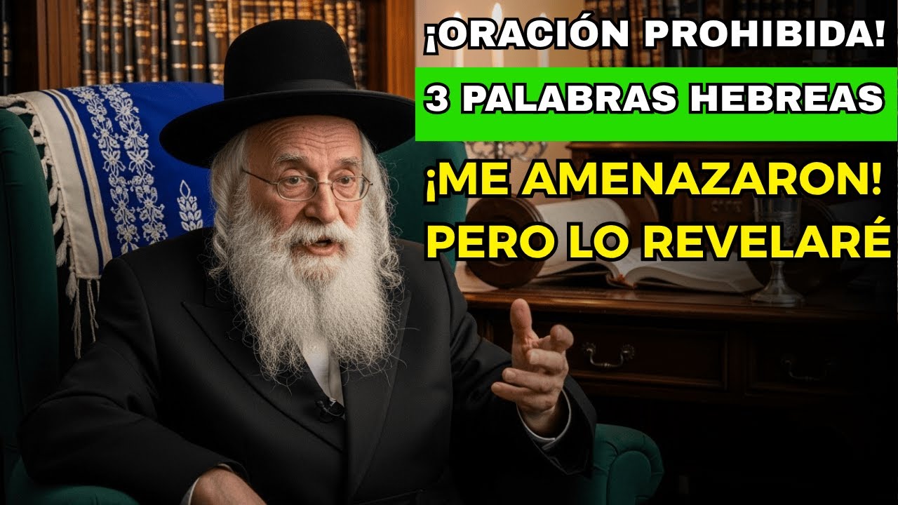 Rabino Millonario: La Oración Hebrea MÁS PODEROSA Que Rompe Escasez Y Atrae Abundancia Infinita!