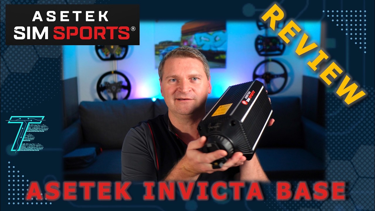 Asetek Invicta Wheelbase Review - Vergleich Forte und Simucube 2 Pro