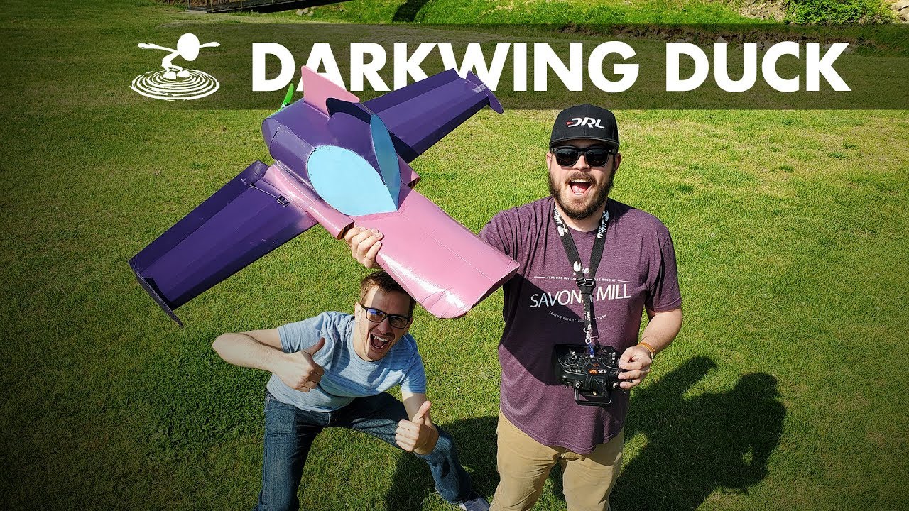 Making My Favorite TV Plane Fly IRL 💥😱 | Darkwing Duck Thunderquack