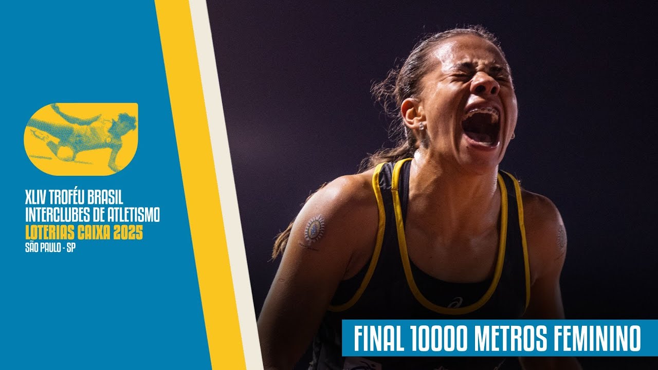 NÚBIA OLIVEIRA VENCE OS 10.000 METROS RASOS | TROFÉU BRASIL DE ATLETISMO 2025