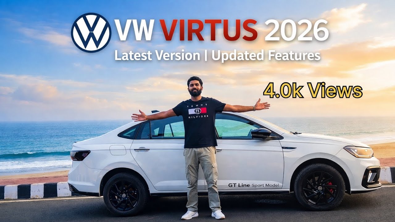Volkswagen Virtus 2026 GT Line Sport Model 🔥 | Full Review | Price, Features & 1.5 TSI Power