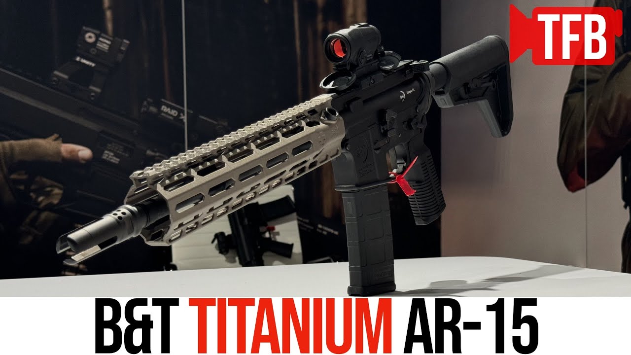 Первая винтовка AR-15 от B&T (с титановым цевьём) | SHOT 2025
