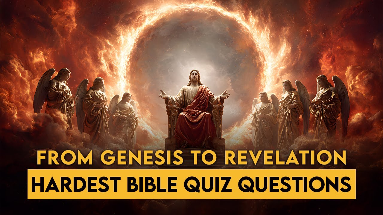 TOP 50 Bible Questions From Genesis to Revelation To Test Your Knowledge - The Bible Quiz