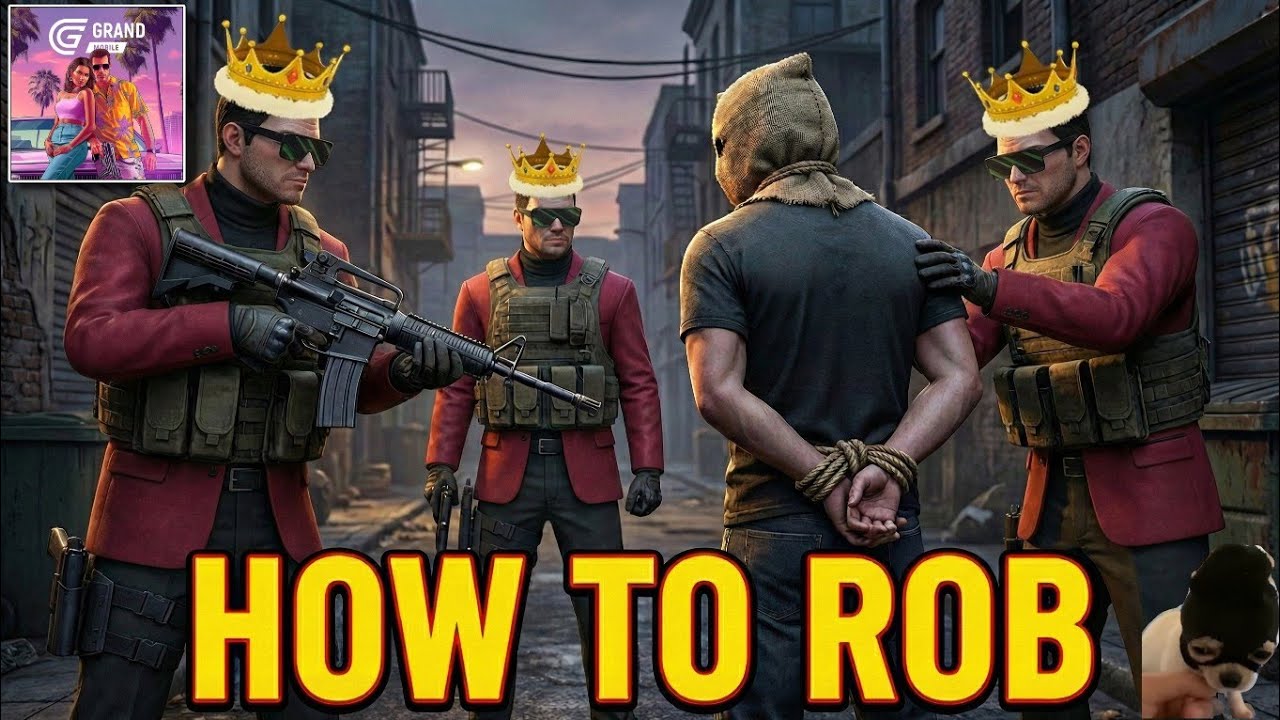 How to Rob Properly in Grand Mobile RP | OCG Series Episode 10 | Full Guide