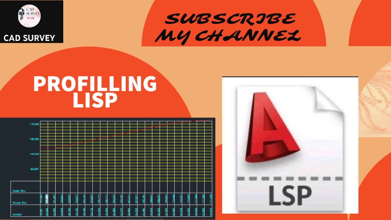 How to create profile in autocad by lsp
