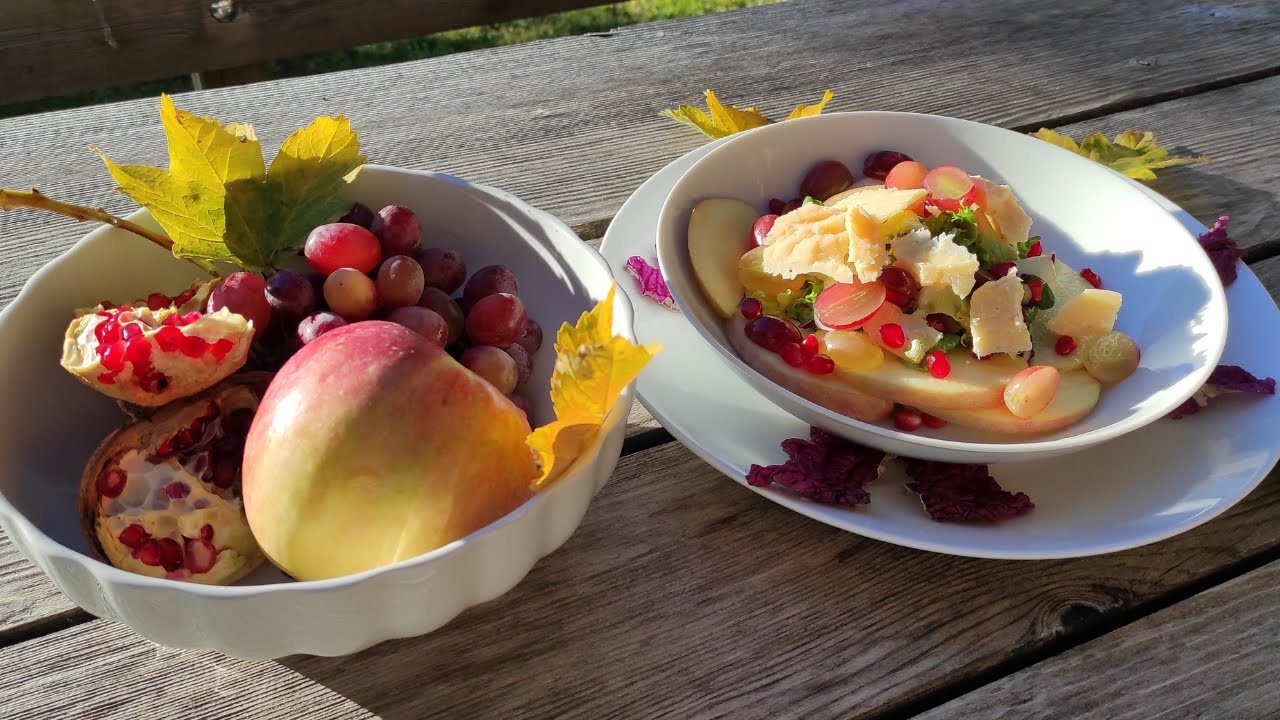 Insalata con frutta - Multivitamica ed energetica - Ideale per l'inverno