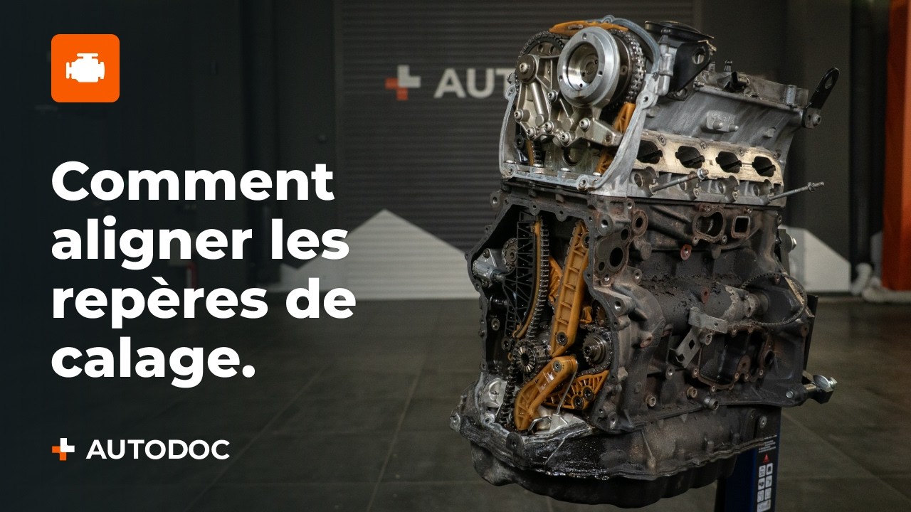 Comment aligner correctement les rep&egrave;res de calage sur un moteur EA888.