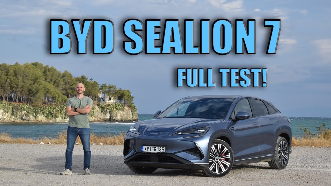 Ηλεκτρική ναυαρχίδα! Δοκιμάζουμε το BYD Sealion 7 (AWD - 530 PS) | GetElectric.gr