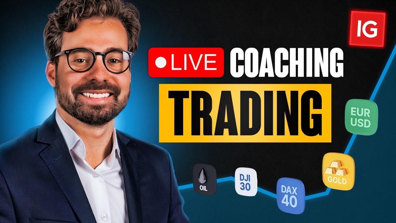 🚀 COACHING TRADING en DIRECT ⏰ [DAX40 CAC40 FOREX GOLD BTC] 📊 du Lundi 3 Juin 2024 !