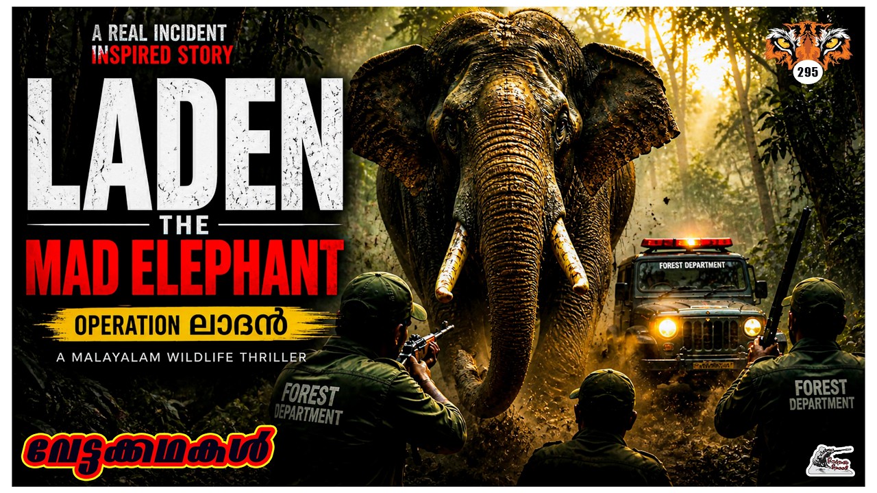 Laden The Mad Elephant 🐘 | ഓപ്പറേഷൻ ലാദൻ | Malayalam Forest Officer Thriller | Wildlife Operation