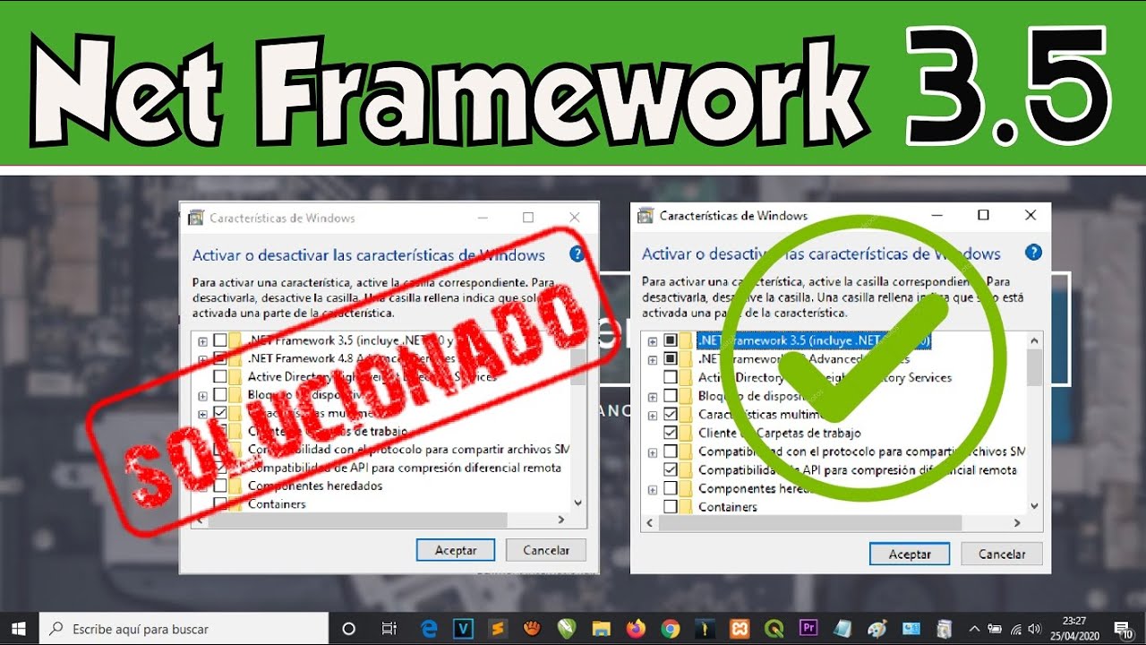 Cómo instalar NET Framework  3.5 para Windows 10, 8, 7 [En 3 min] 2020