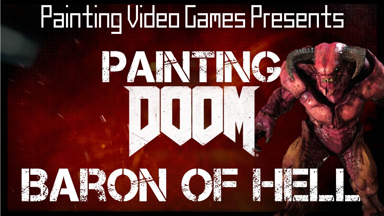 How to paint Baron of Hell from the Doom board game