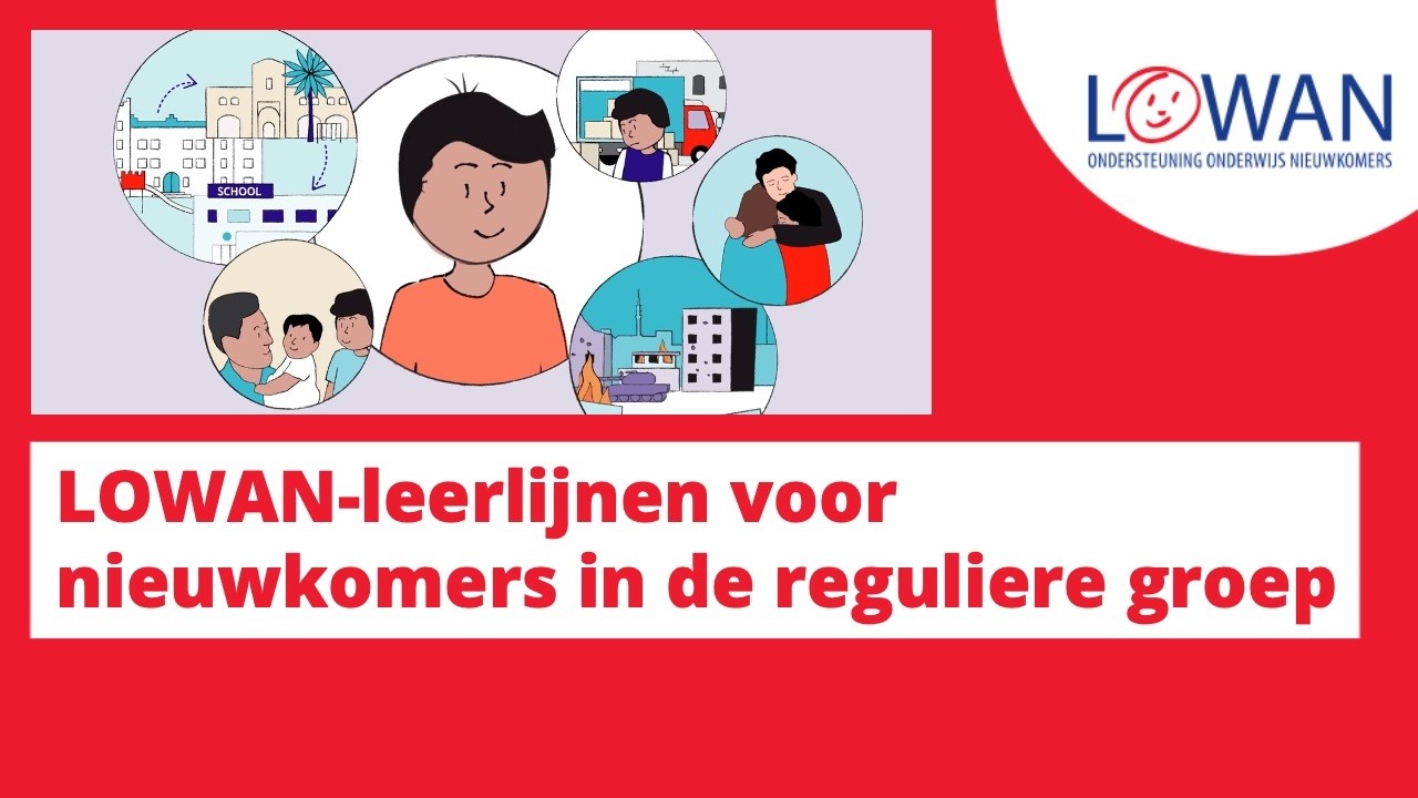 LOWAN-leerlijnen voor nieuwkomers in de reguliere groep