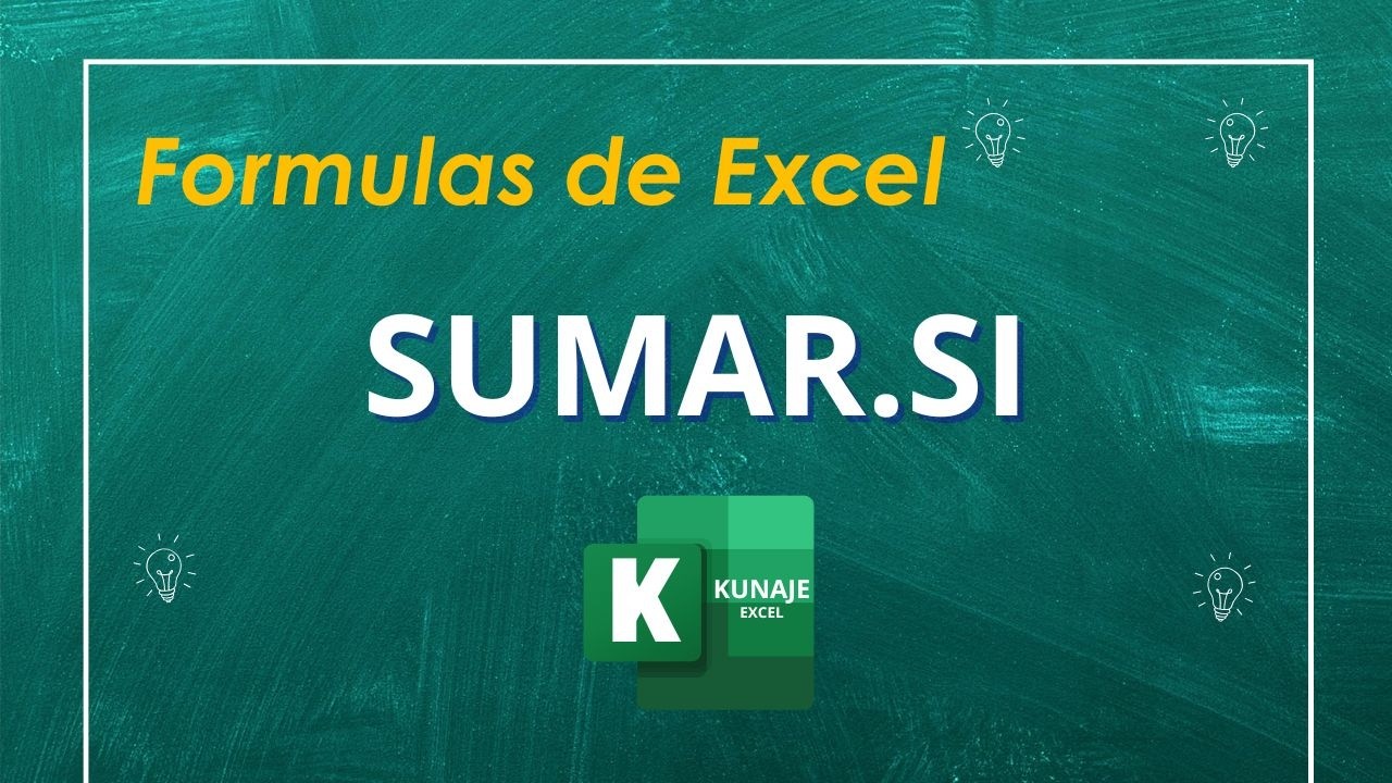 Cómo usar la función SUMAR.SI en excel y por qué las tablas dinámicas son mejores