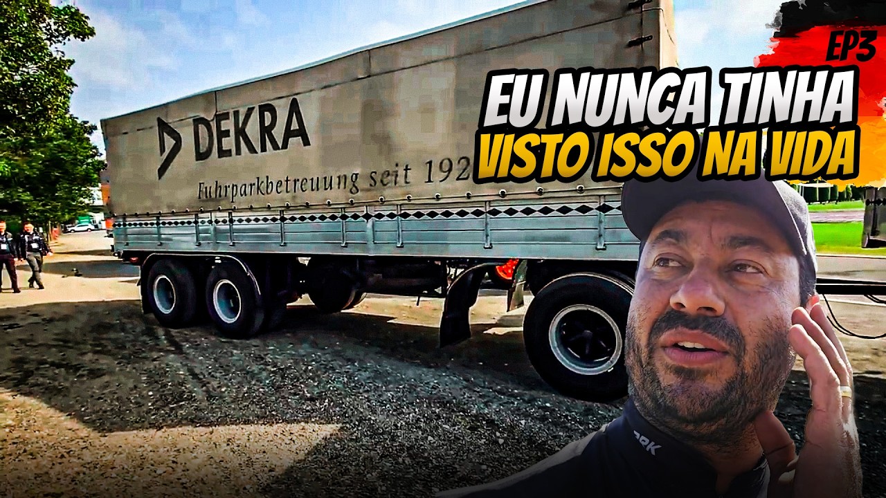 ALEMANHA EP3 - OLHA O QUE EU VI NESSES CAMINHÕES ANTIGOS!
