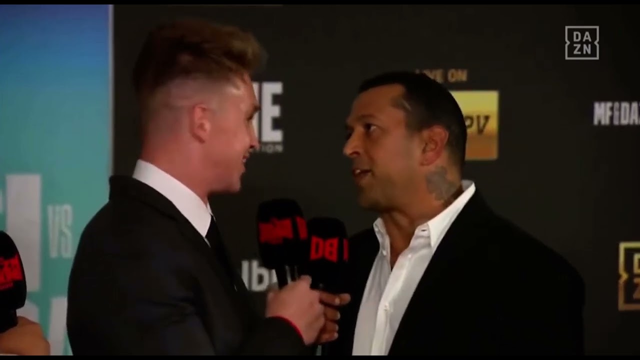 Joe weller gets into a heated argument with Mams Taylor (ksi's manager)#Deji