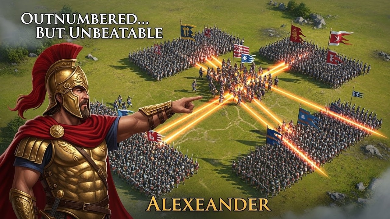 How Alexander the Great Won the Battle of Gaugamela (331 BC)  Ancient Warfare Documentary