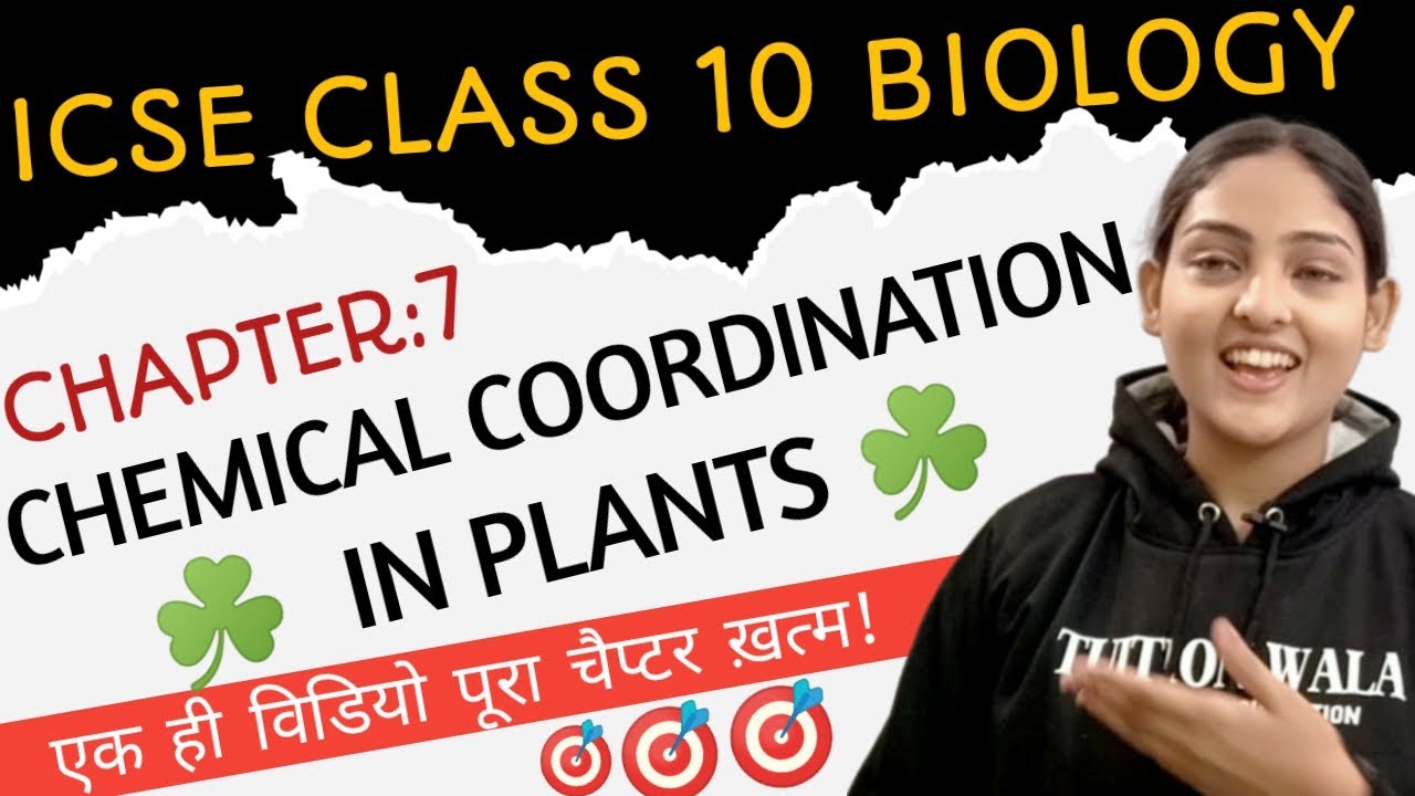 icse class 10 biology chapter 7 chemical coordination in plants|One Shot|ICSE|Class 10|2023|Biology