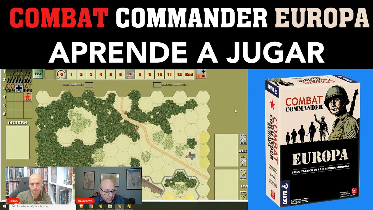 Aprende a jugar a Combat Commander Europa - Tutorial