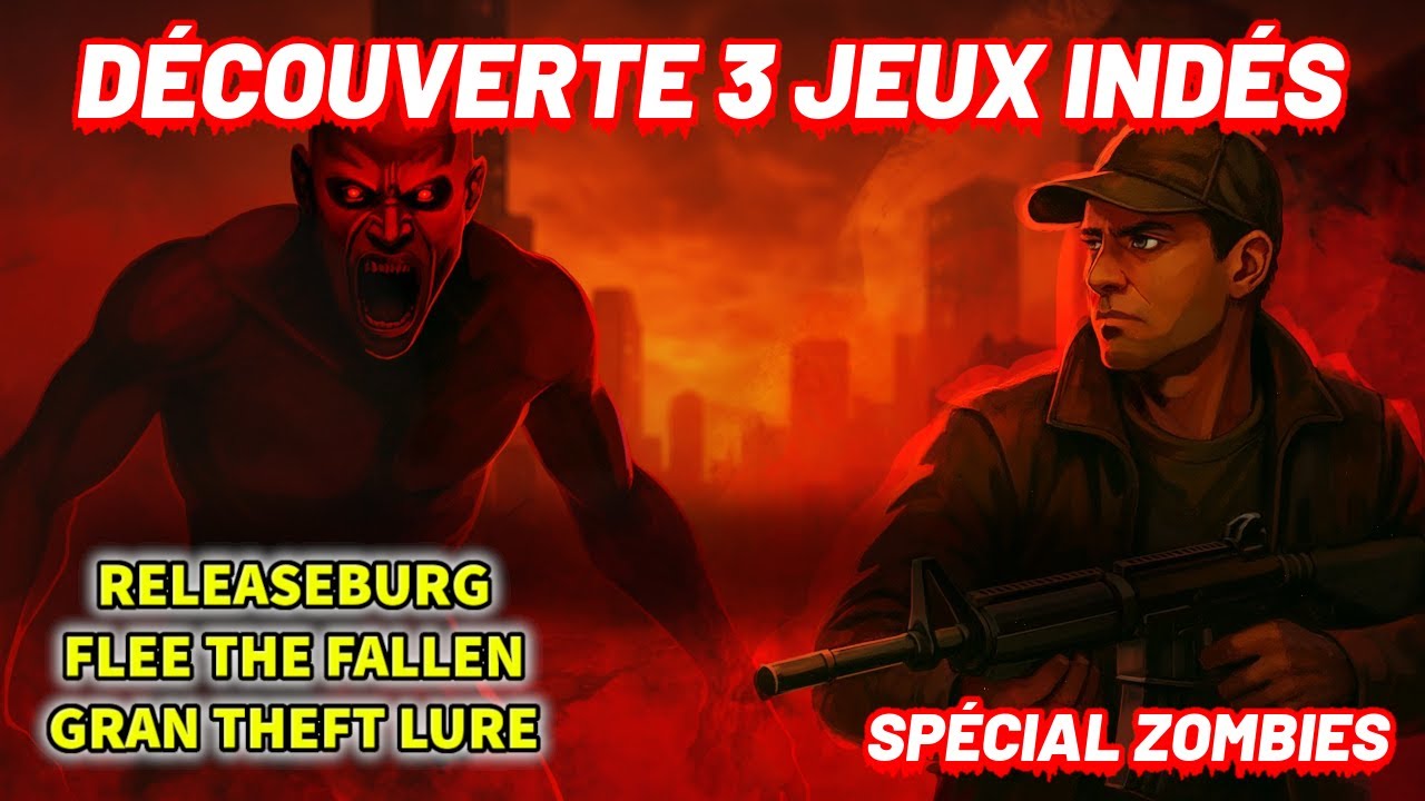 DECOUVERTE 3 JEUX INDÉS SPÉCIAL ZOMBIES 🧟