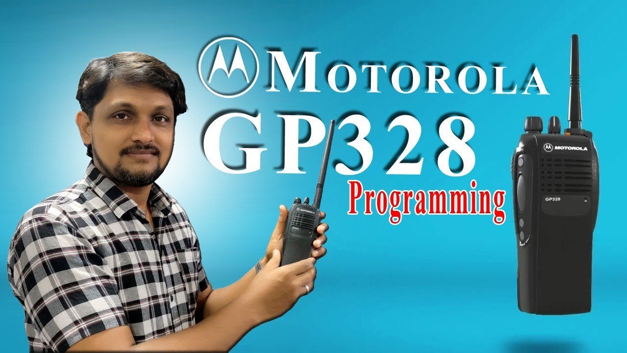 Programming motorola GP328 in simple method✌🏻 