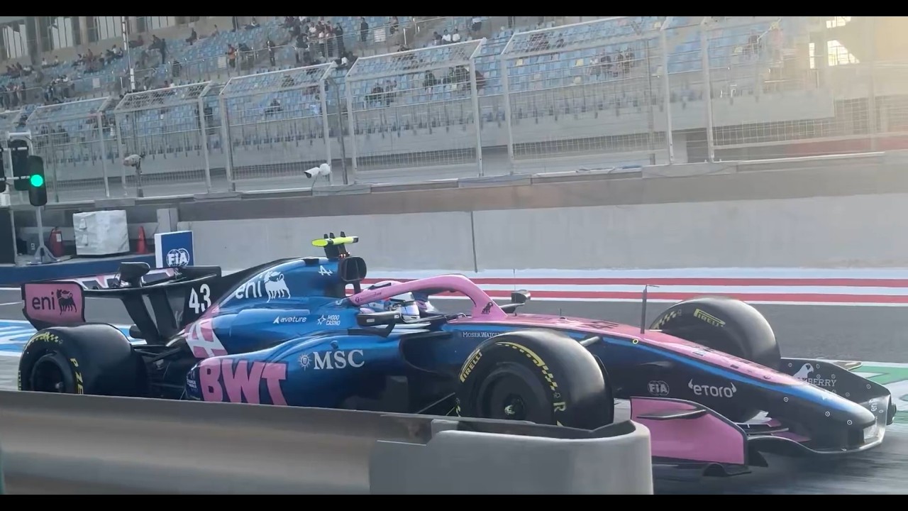 Así suenan los Nuevos Autos de la F1 en las practicas de largada!