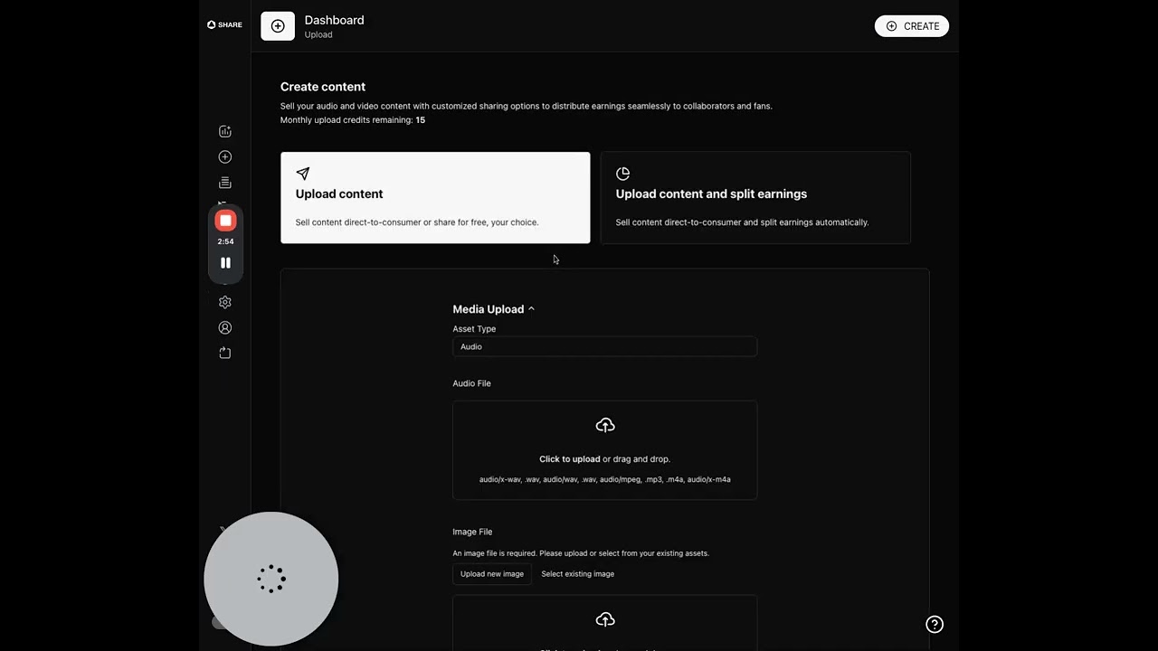 SHARE: Creating Fractional Co-Ownership Playlists and Albums