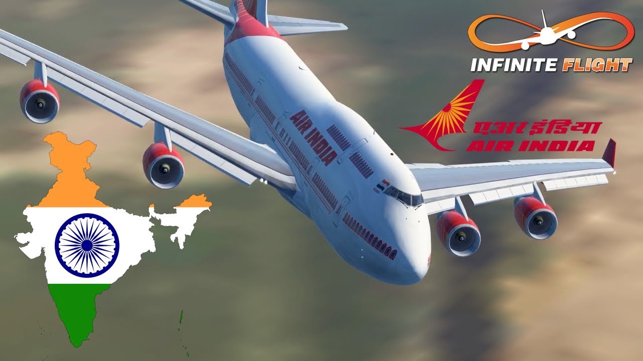 Infinite Flight GLOBAL: Mumbai (BOM) To New Delhi (DEL) | TIMELAPSE | Air India | Boeing 747