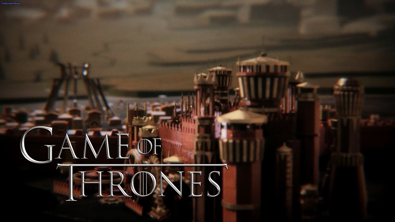 Game Of Thrones intro 4K