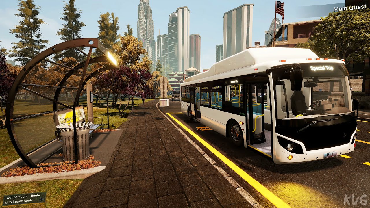 Bus Simulator 21 - Grande West Vicinity Bus 35ft. CNG - Test Drive Gameplay (PC UHD) [4K60FPS]