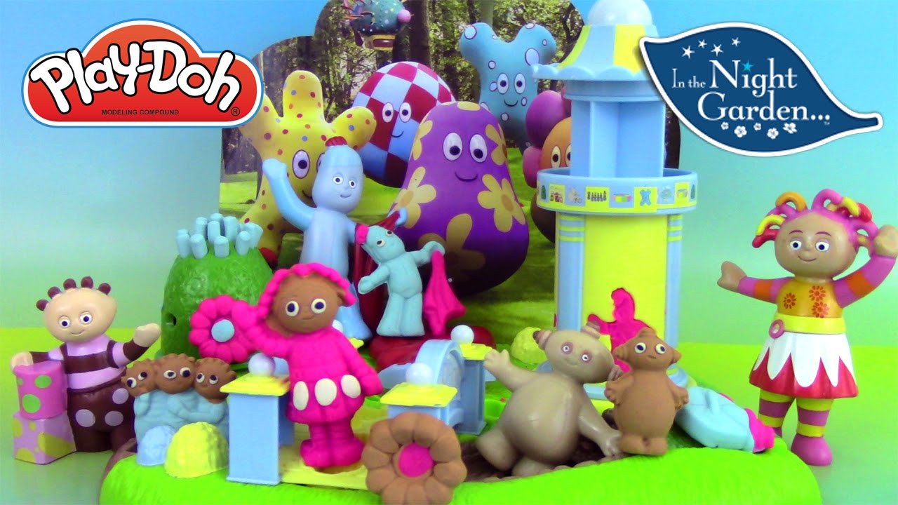 Play Doh In the night garden Dans le jardin des rêves pâte à modeler IgglePiggle Upsy Daisy