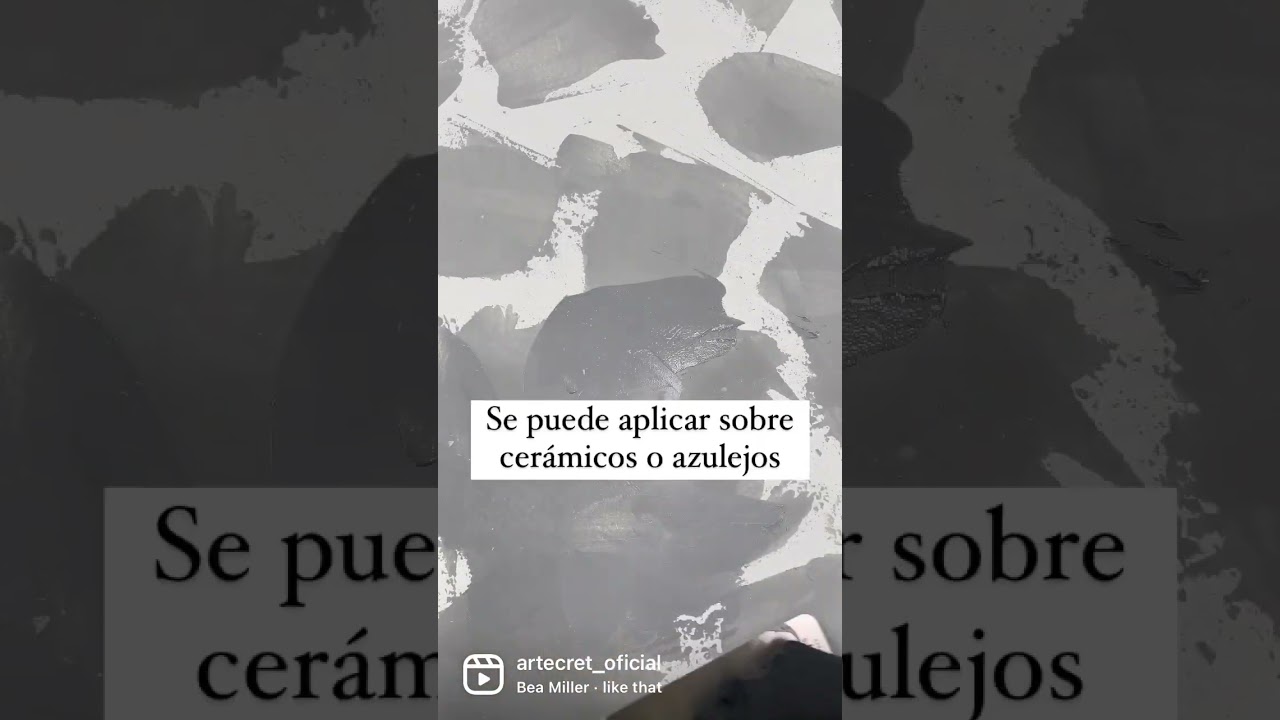 C&oacute;mo hacer un efecto cemento artecret