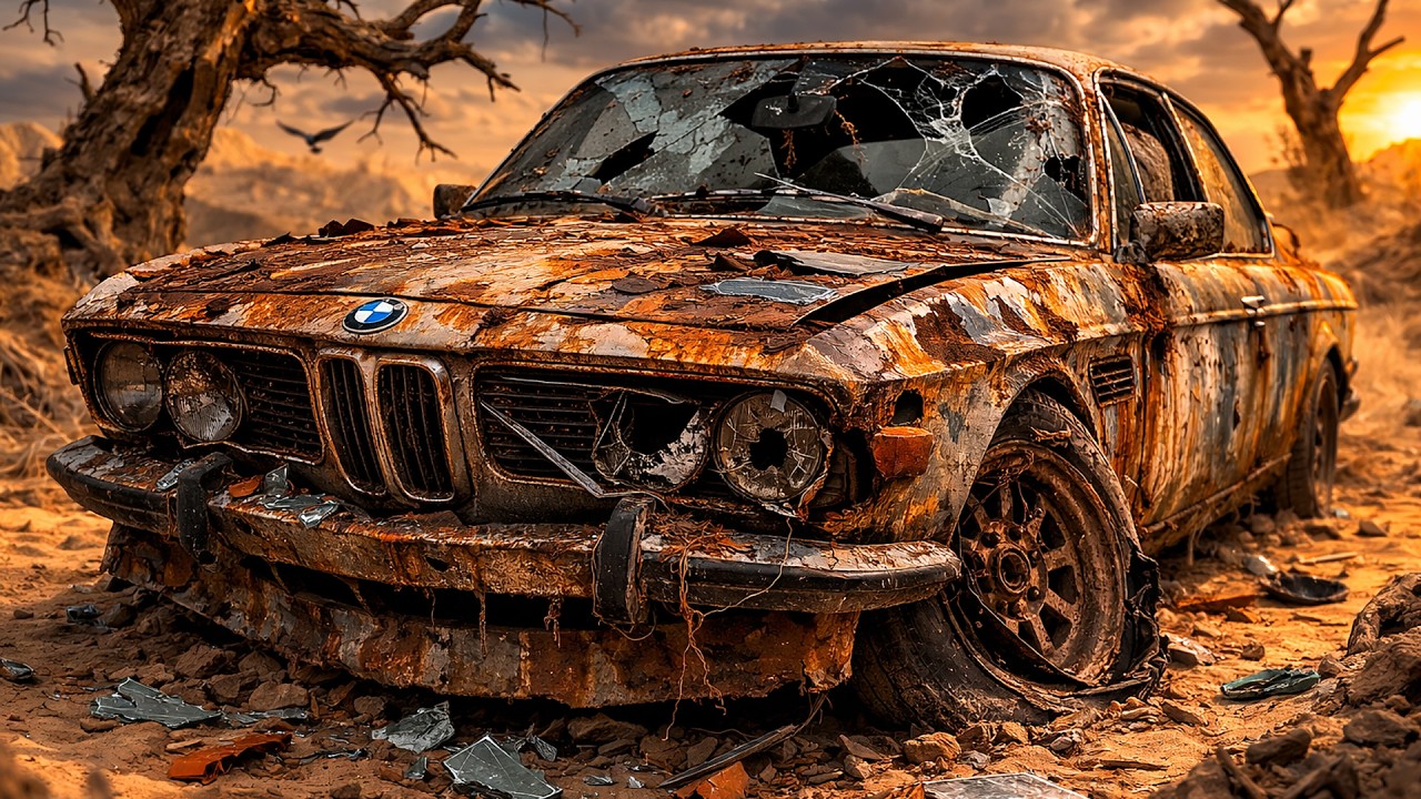 ASMR Car Restoration | Abandoned 1973 BMW 3.0 CSL Full Restoration