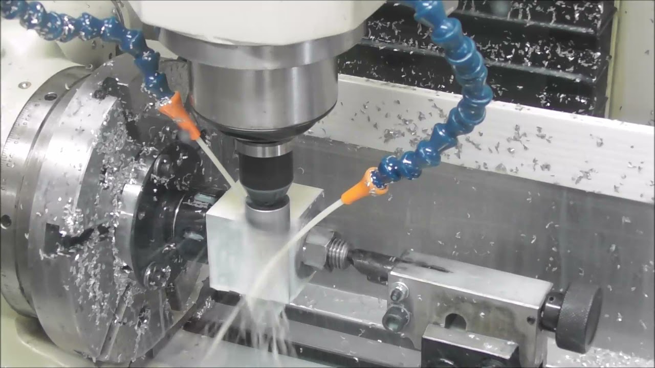 Tormach 4th Axis - Stacked Parts Production