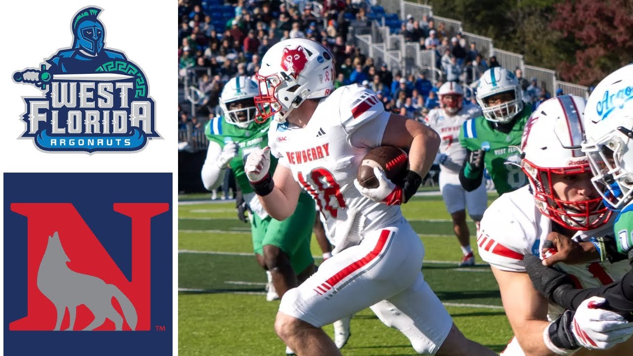 #2 West Florida vs Newberry Highlights | 2025 NCAA DII Football Second Round