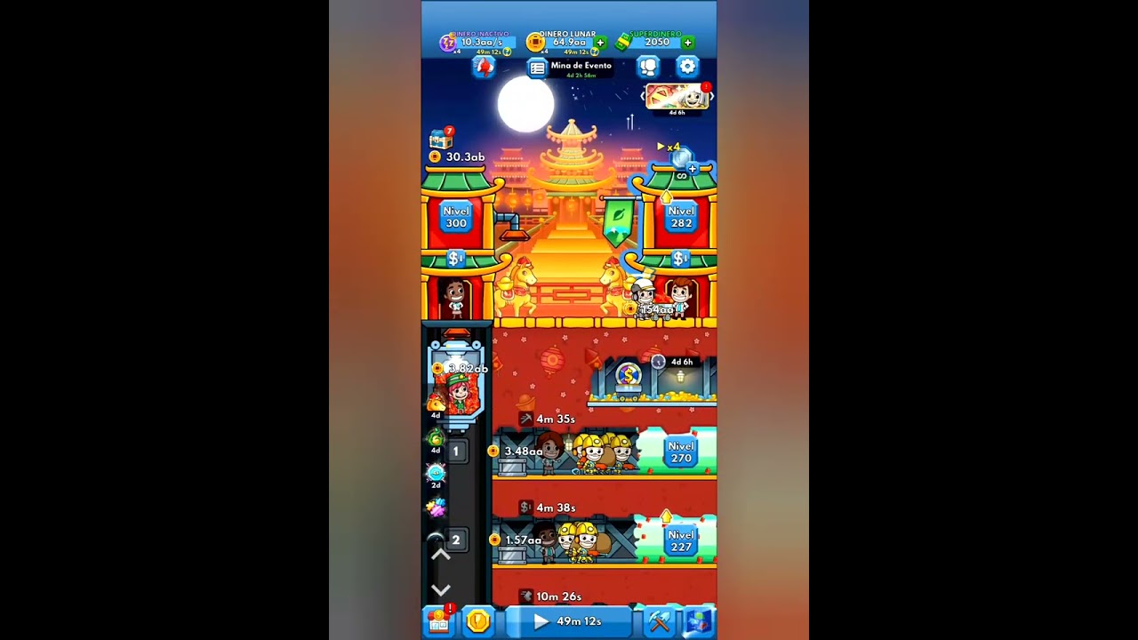 JUGANDO EL EVENTO DEL AÑO NUEVO LUNAR 2026 EN IDLE MINER (PARTE 2) #8