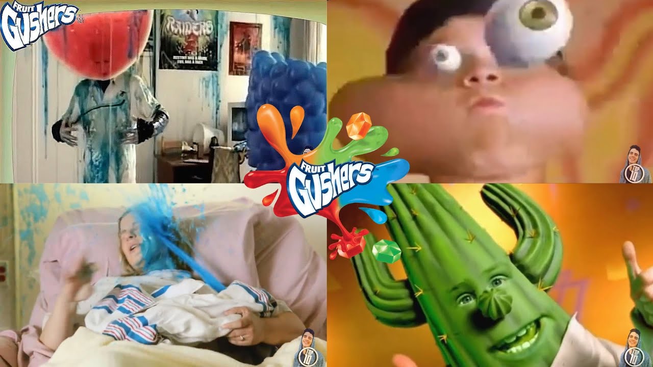 TOP 10 FUNNIEST FRUIT GUSHERS COMMERCIALS EVER!