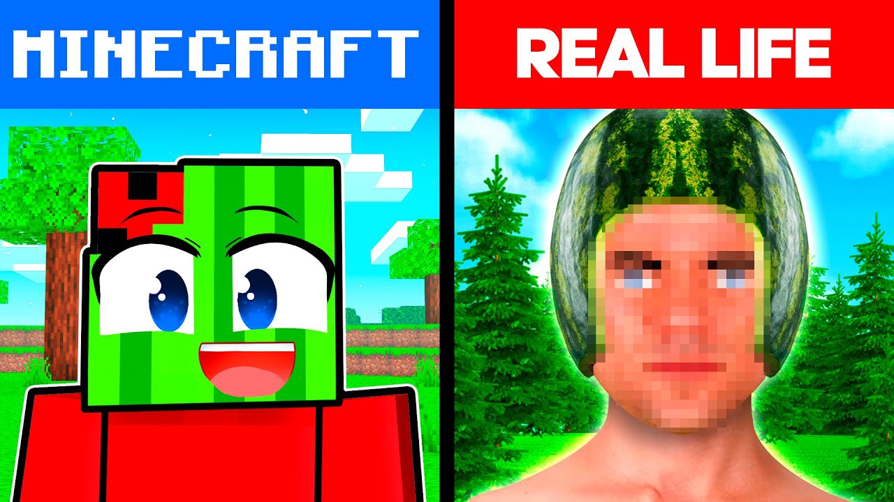 РЕАЛИСТИЧНОЕ ЛИЦО дыни в Minecraft!