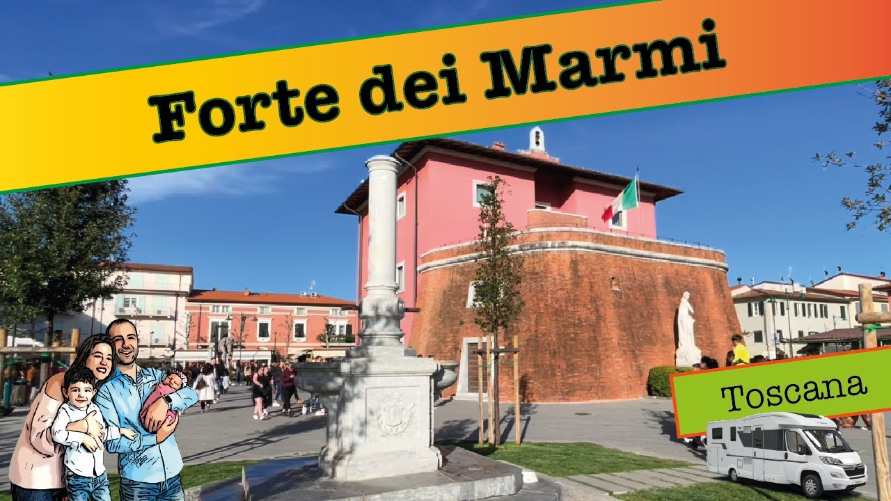 Forte dei Marmi - weekend di Pasqua - 3° video -  Toscana in camper