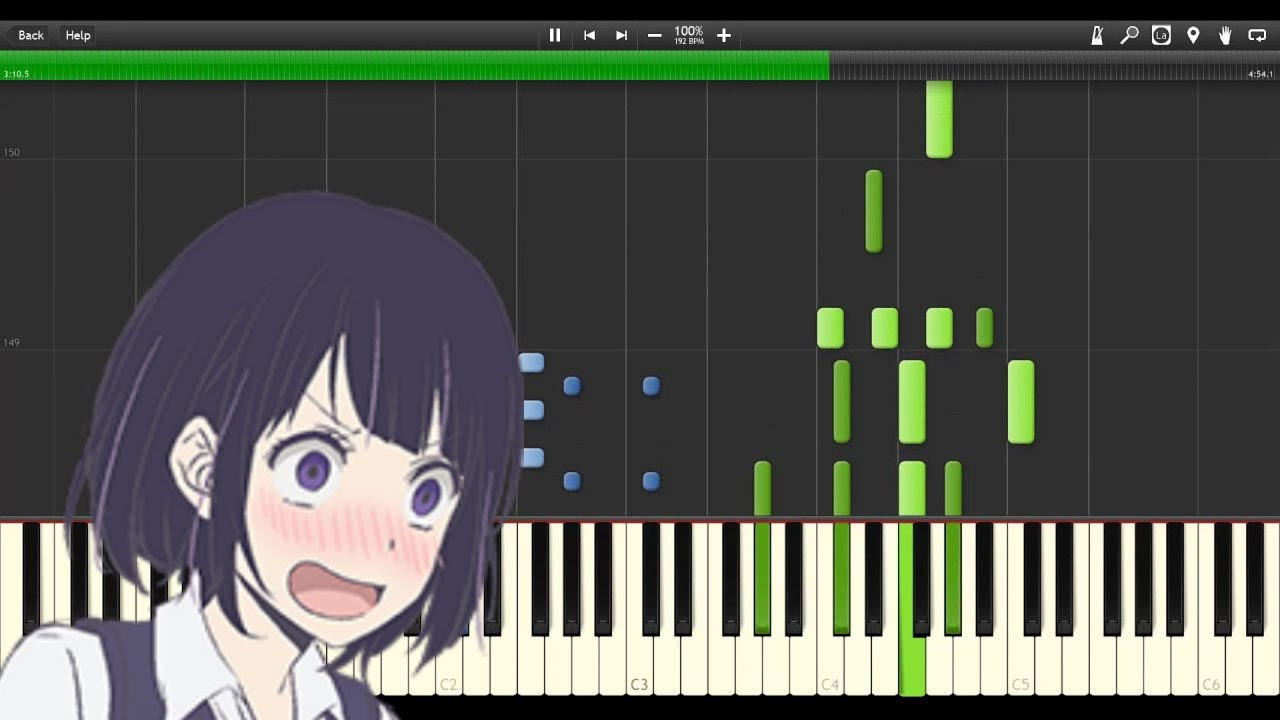 Piano - Heikousen/平行線 (full) - Kuzu no Honkai ED/クズの本懐 ED