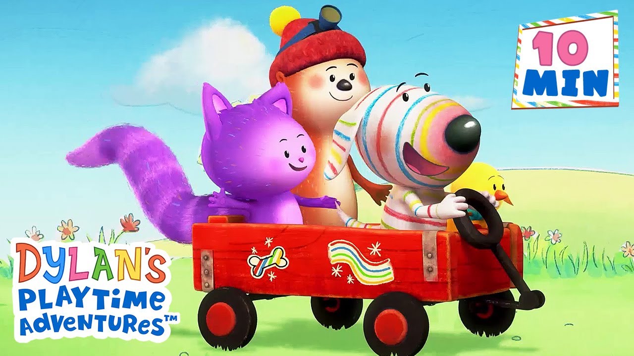 Planes, Trains, and More | Amazing Vehicle Adventure | Dylan's Playtime Adventures | 9 Story Kids