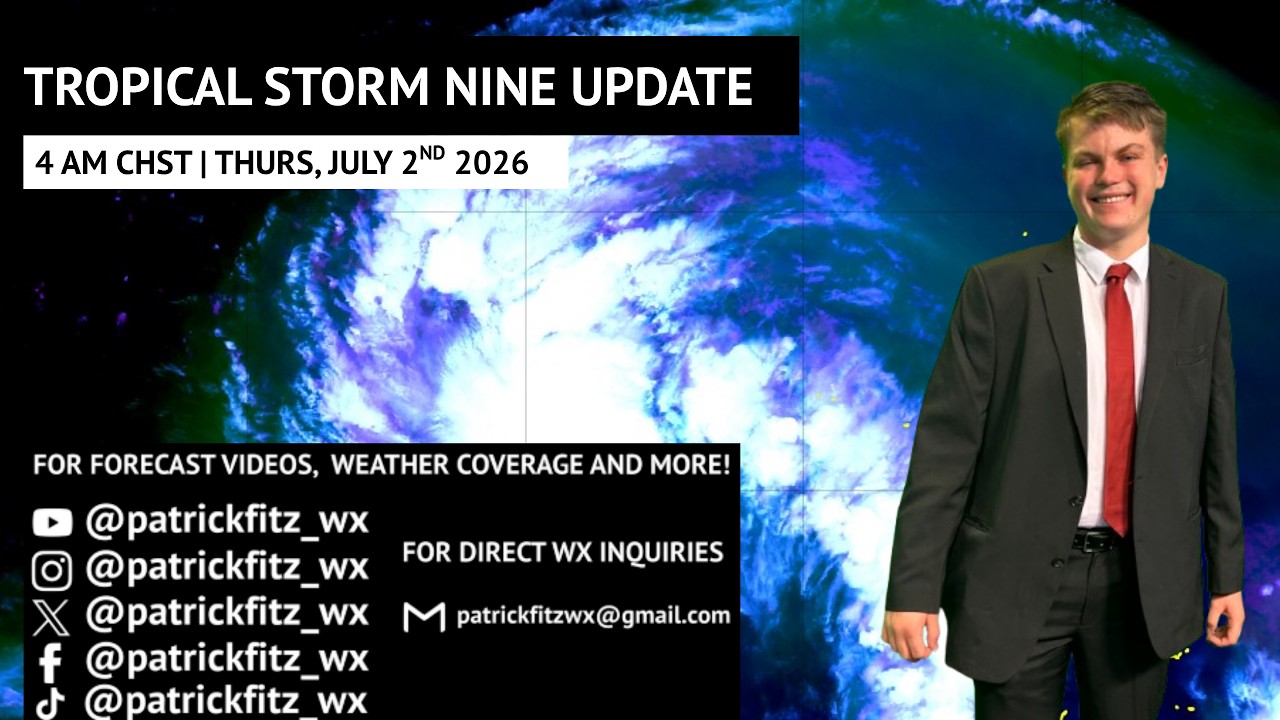 Tropical Storm Nine Update: Forecast to Rapidly Intensify Over the Next Few Days