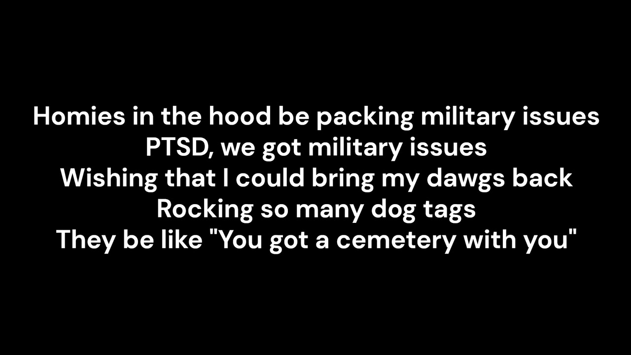 King Iso - Folded Flags (Lyrics)