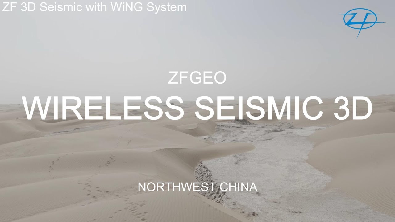 ZFGEO Wireless Seismic 3D Northwest China