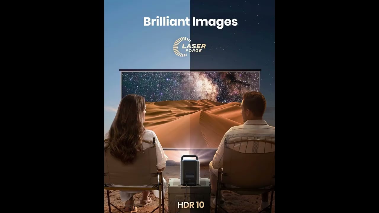 Transform Your Living Room with Nebula Cosmos 4K Laser Projector