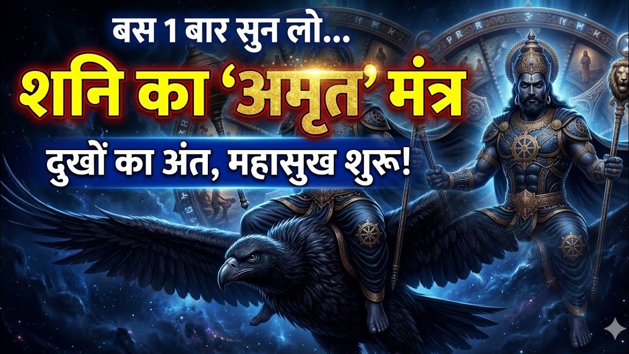 Secret Shani Mantra to Clear All Debts & Blockages | शनि देव का गुप्त कालपुरुष मंत्र