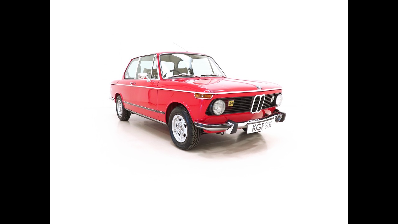 A Fabulous UK Supplied BMW 2002 with Only 58,470 Miles from New - &pound;32,995