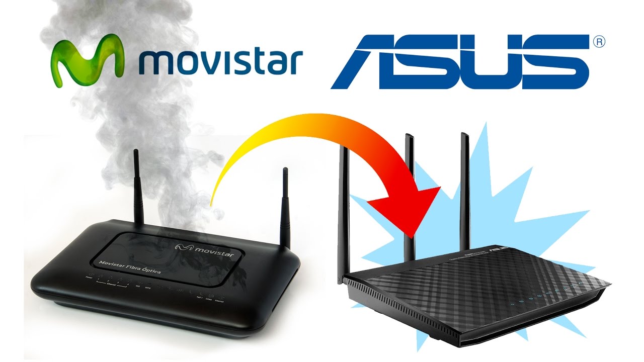 Sustituir Router de Movistar a Asus con Movistar+ TV incluido. Tutorial