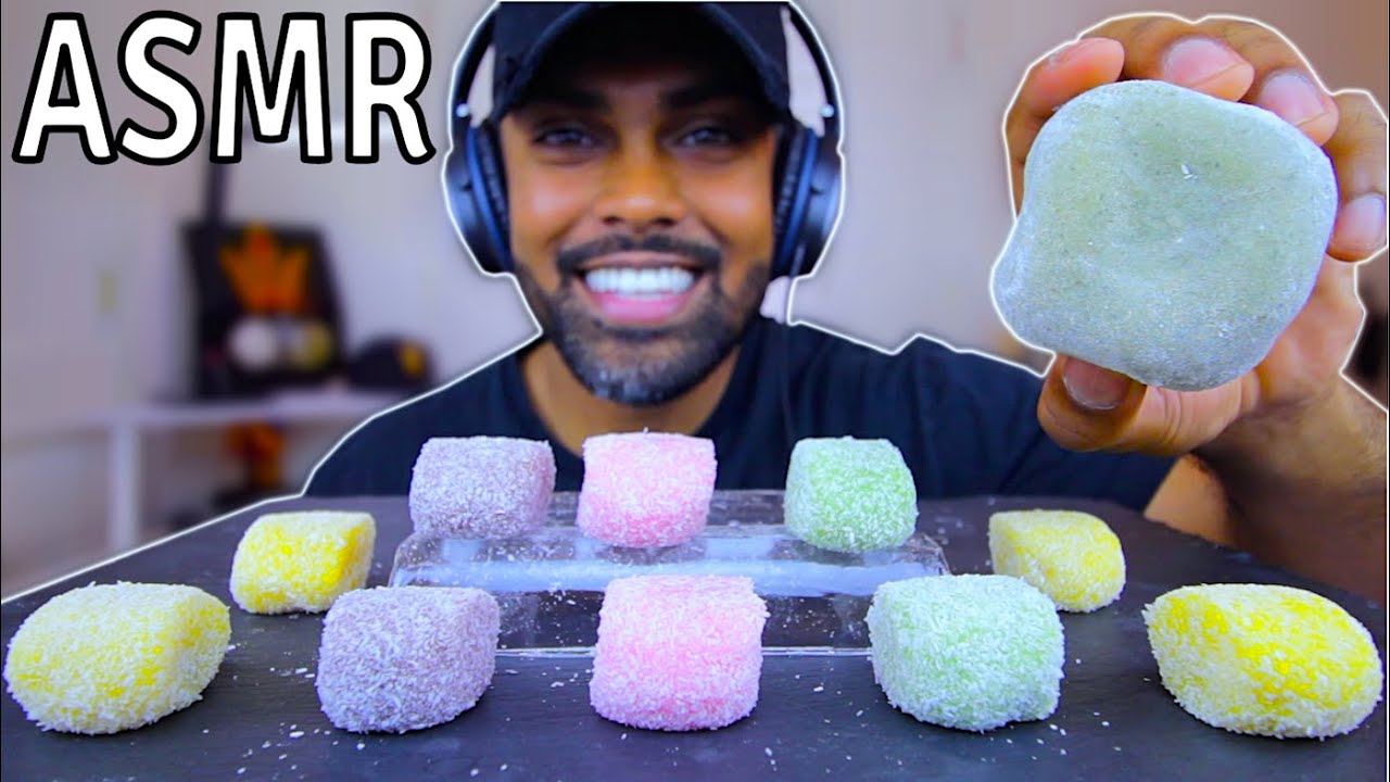 ASMR | CHEWY MOCHI (No Talking)