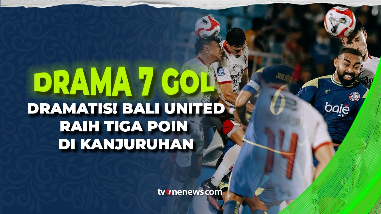 Hujan Gol di Kanjuruhan! Bali United Bungkam Arema FC 4-3 di Kanjuruhan | OneNews Bola